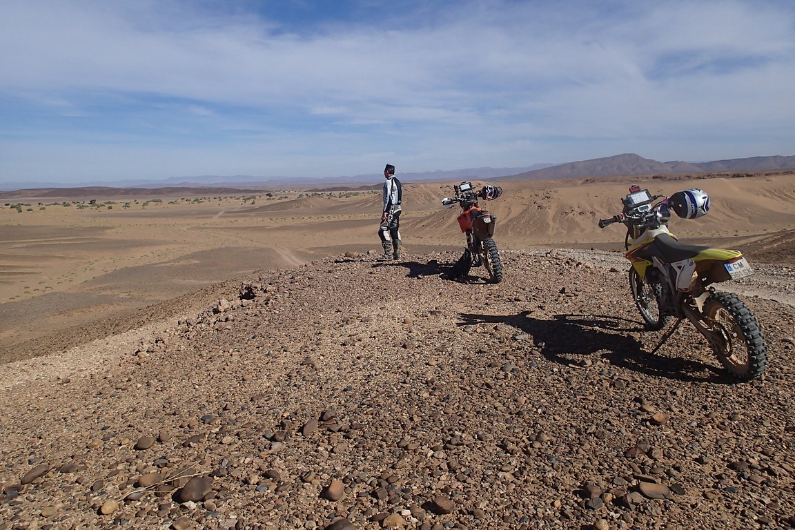 enduro au Maroc