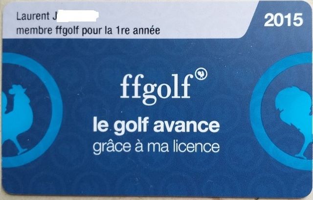 licence golf